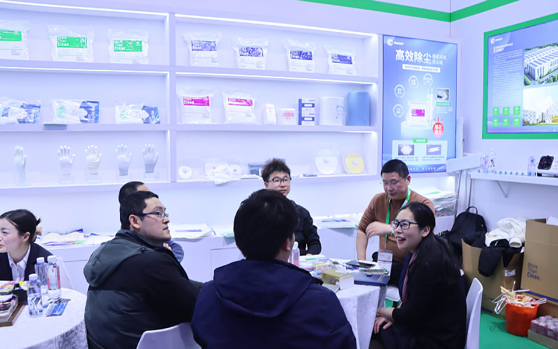 SEMICON CHINA 2024展會(huì)現(xiàn)場(chǎng)火熱，我司無(wú)塵潔凈產(chǎn)品受矚目